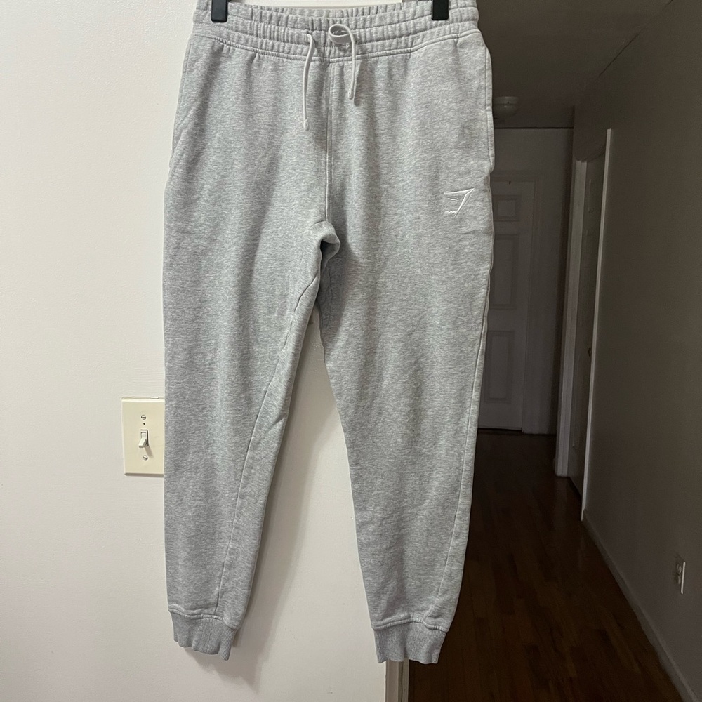 Gymshark Light Gray Joggers Sweatpants